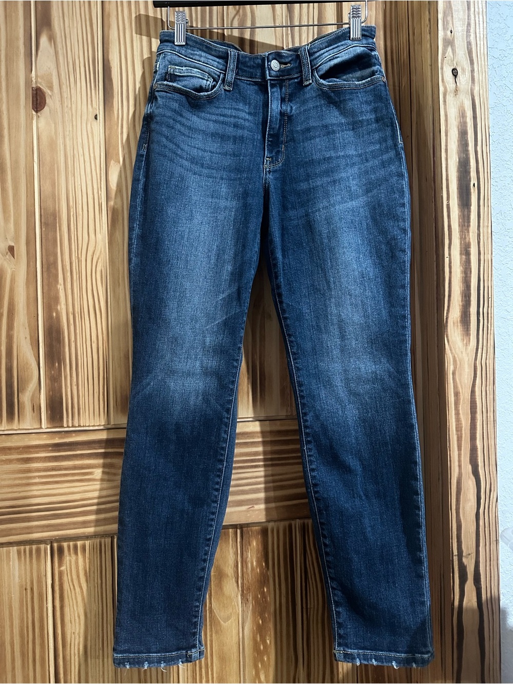 ❗️Judy Blue Boyfriend Fit Women's Dark Blue Straight Jeans Size 3 / 26